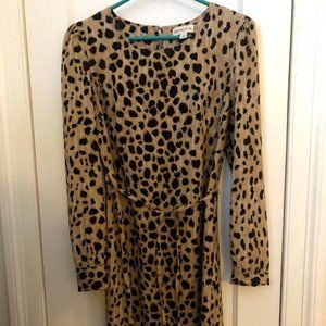 Leopard print dress